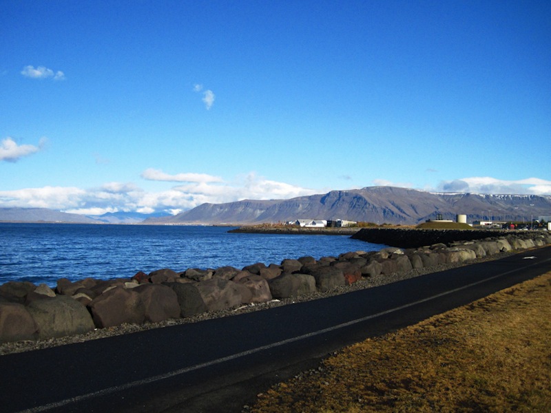 Reykjavík shore Iceland