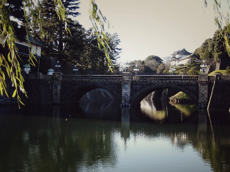 Nijūbashi double-bridge and Imperial Palace