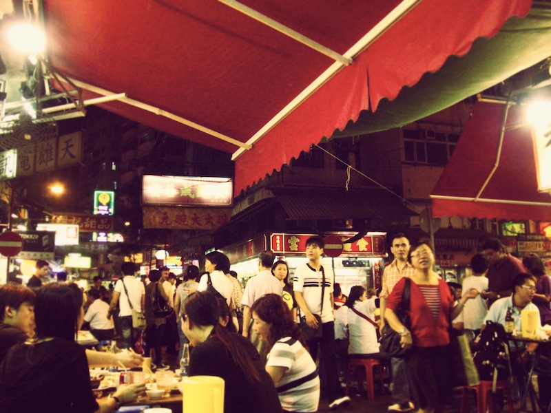 Hong Kong Night Market Temple Street
