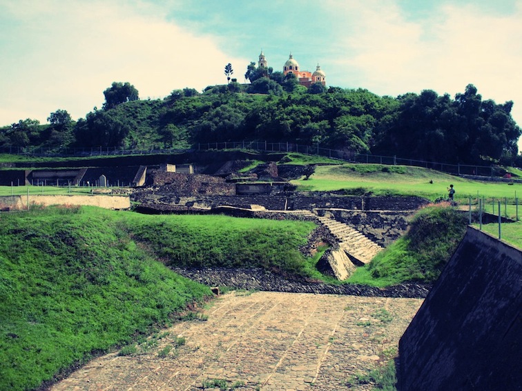 great pyramid of cholula virgen de los remedios