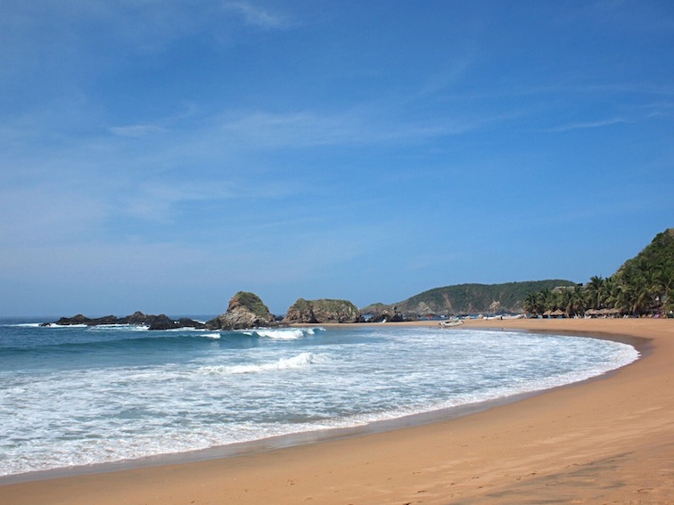 San Agustinillo beach