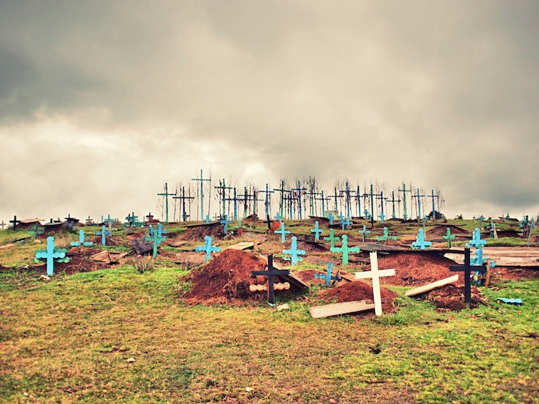 Mayan cemetery