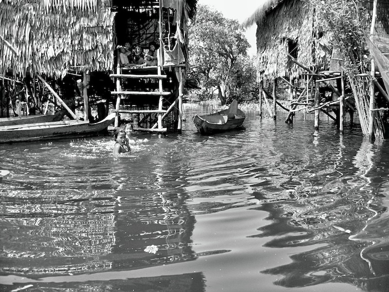 At play in the Tonle Sap