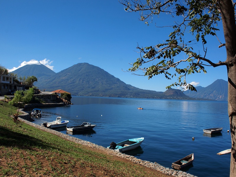 Lake Atitlán from San Antonio Palopó