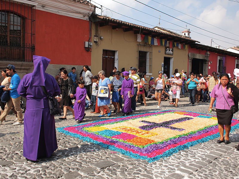 Alfombra Antigua Guatemala