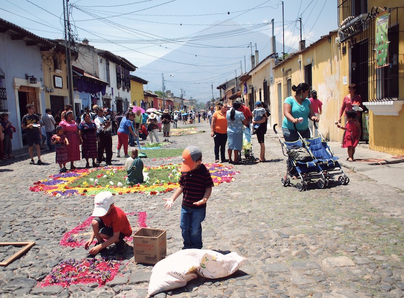 Alfombra Antigua Guatemala