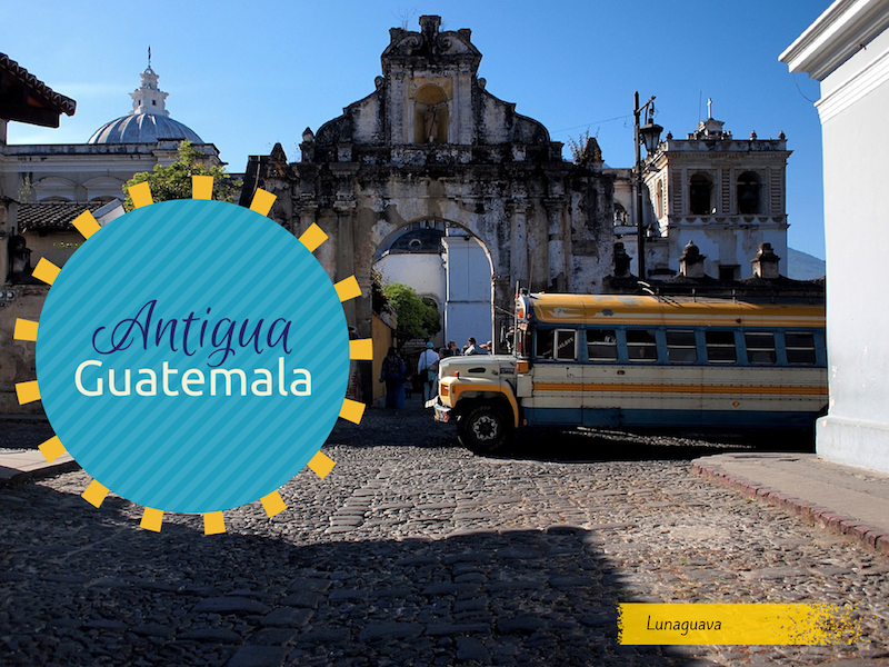 Antigua Guatemala postcard
