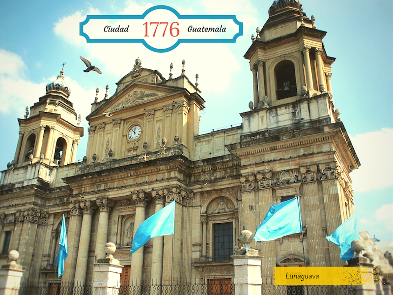 Ciudad Guatemala postcard